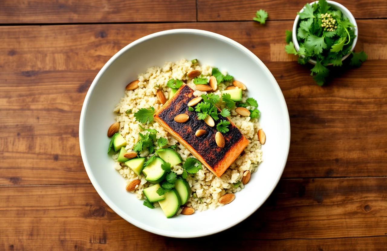 Article image for: What Is in the Applebee's Sesame Salmon Bowl? - A professional photo related to food & drink