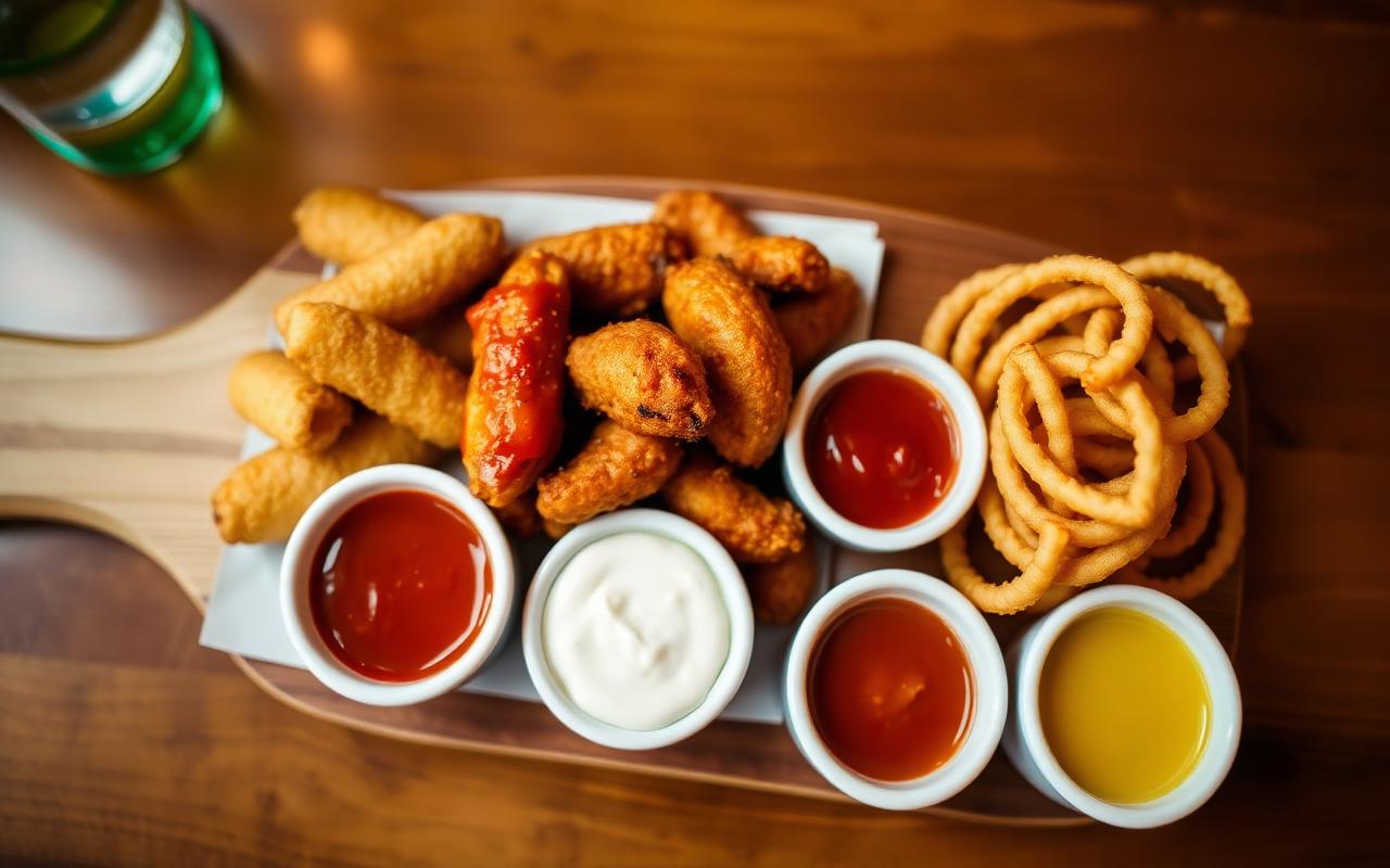 Article image for: What Is in the Applebee's Ultimate Trio Appetizer Sampler? - A professional photo related to food & drink