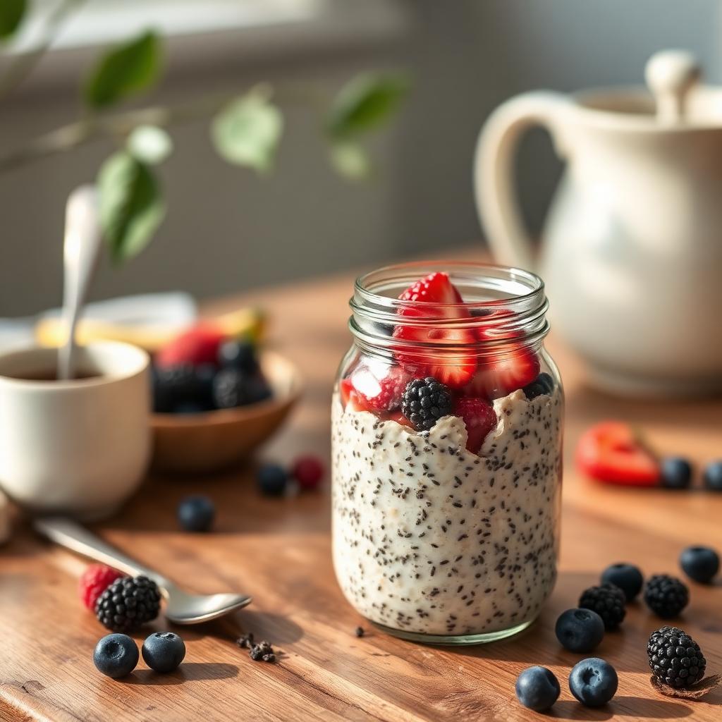 Article image for: Are Overnight Oats Healthy for Daily Breakfast? - A professional photo related to nutrition & diet