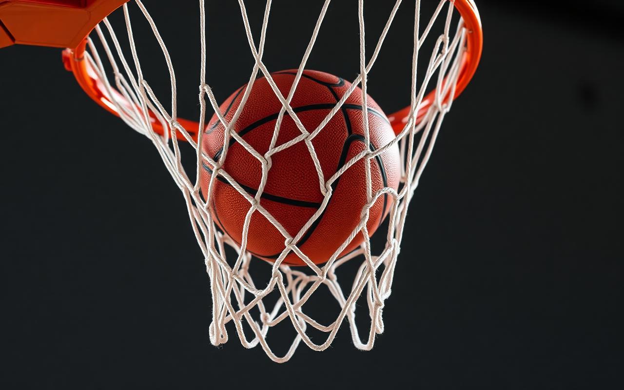 Basketball dropping through the net, the shot making that defined the Mercury era of Taurasi and Taylor