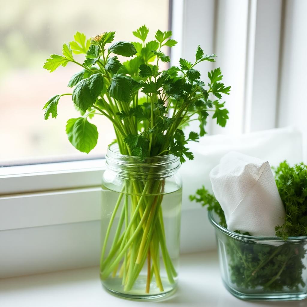 Article image for: What Is the Best Way to Store Fresh Herbs? - A professional photo related to food & drink