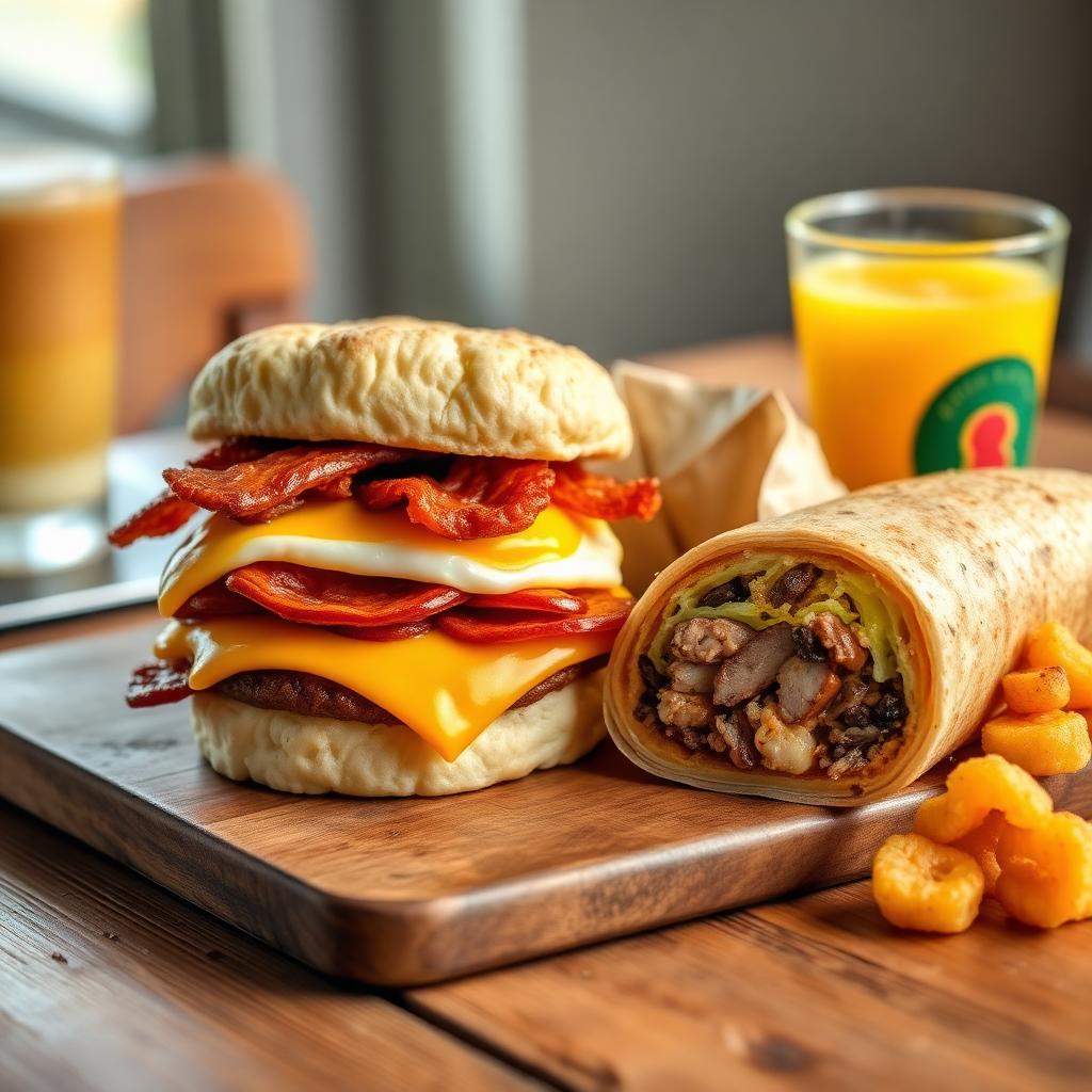 Article image for: What Is on the Carl's Jr. Breakfast Menu and Hours? - A professional photo related to food & drink