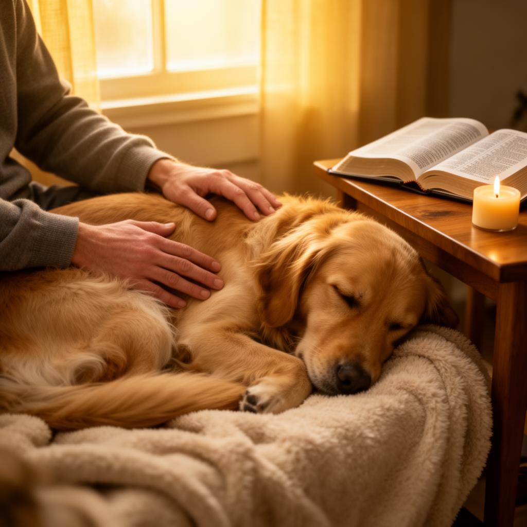 Article image for: What Are the Most Comforting Catholic Prayers for Sick Pets and Healing Blessings? - A professional photo related to mind & wellbeing
