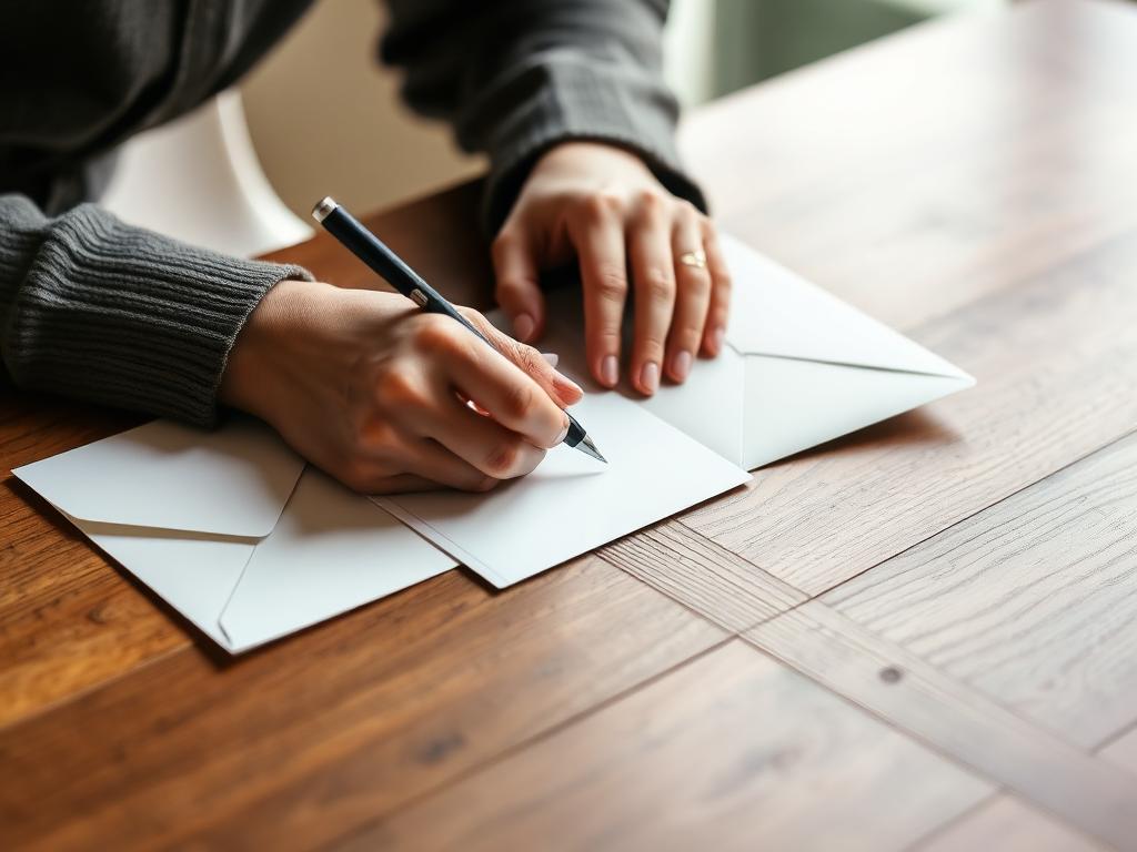 I Cancel My Planet Fitness Membership: Person writing a cancellation letter at a wooden desk
