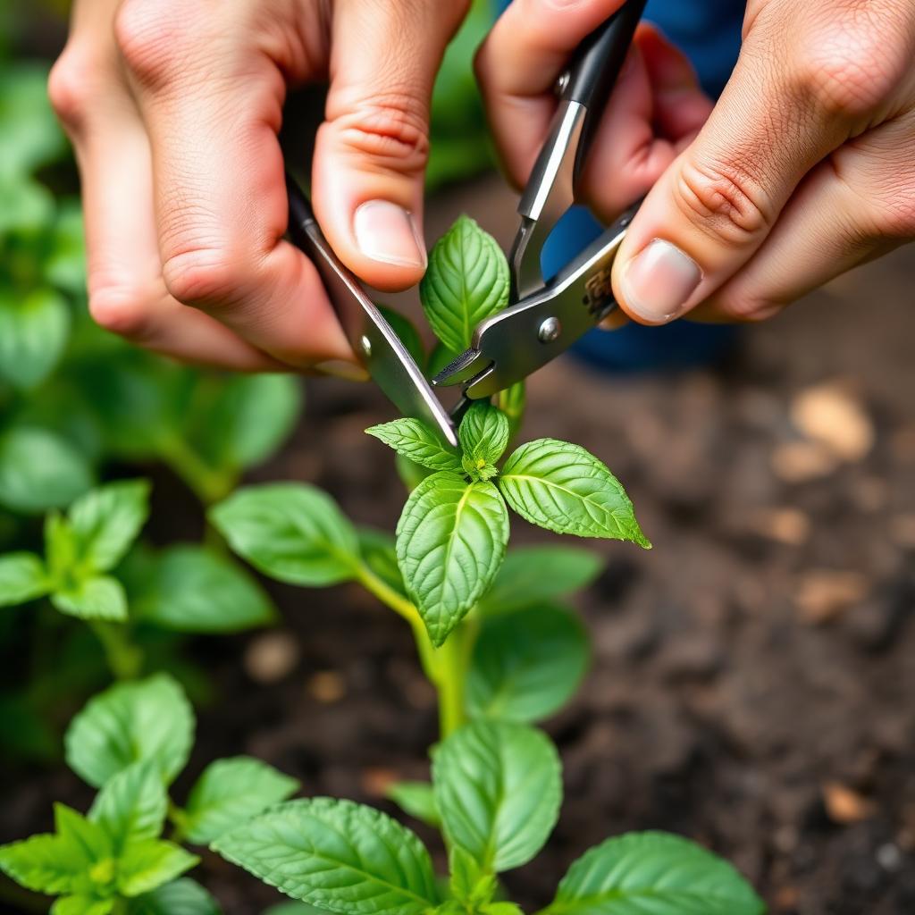 How Do I Cut Basil From the Plant Correctly?