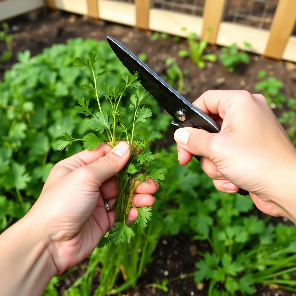 How Do I Cut Cilantro From the Plant?