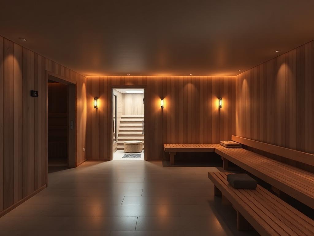 Spa pool inside the Spa Retreat at David Lloyd Aberdeen