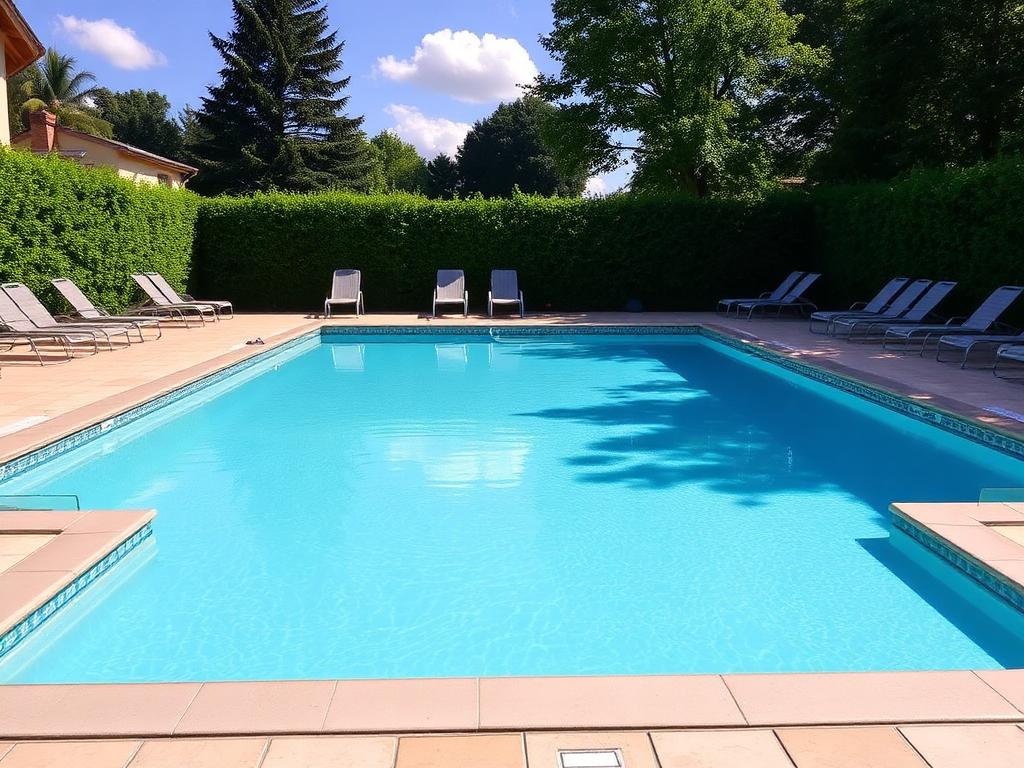 Much Is David Lloyd St Neots Membership: Heated outdoor pool at a premium UK health club with surrounding loungers