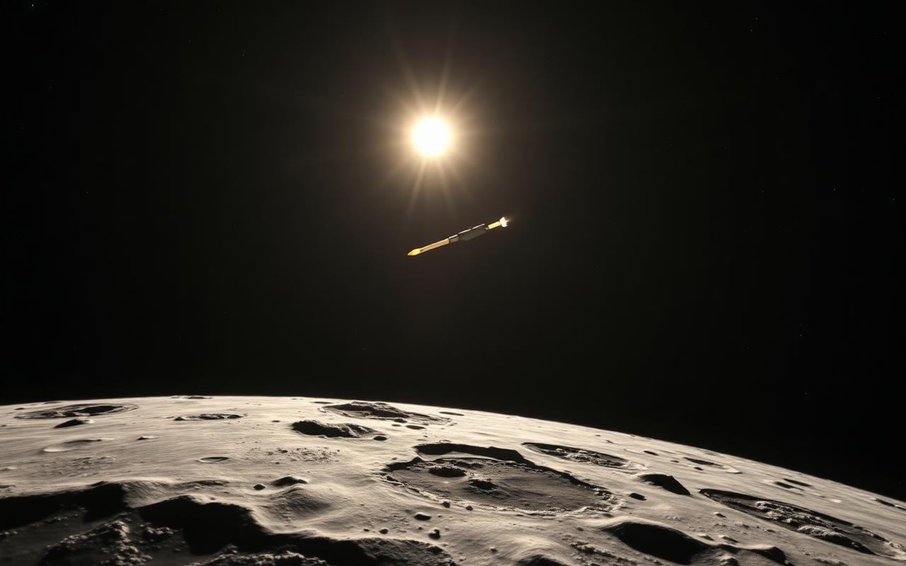 Article image for: Is a SpaceX Falcon 9 Rocket Really Crashing Into the Moon? - A professional photo related to tech & gadgets