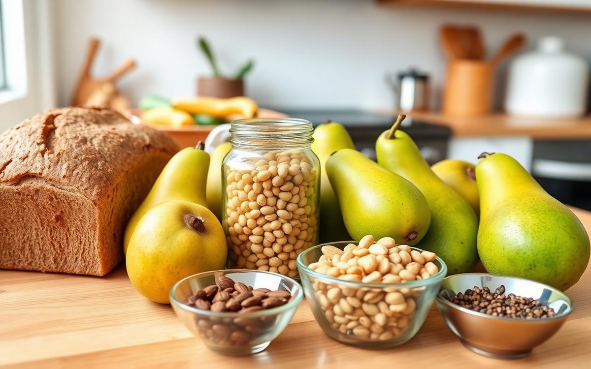 What foods are high in fiber?