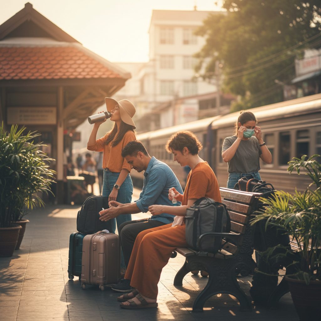 Article image for: How Do You Avoid Getting Sick While Traveling? - A professional photo related to travel
