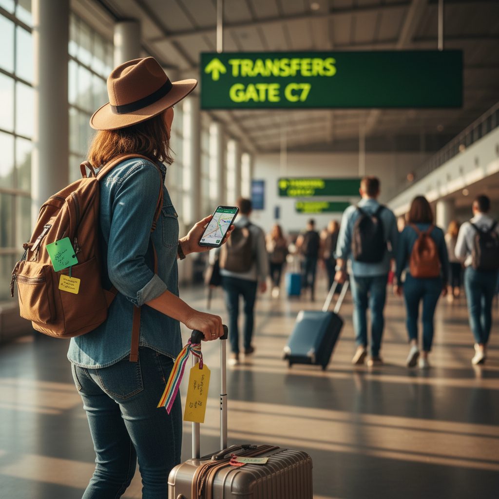Article image for: How Do You Avoid Lost Luggage on a Connecting Flight? - A professional photo related to travel