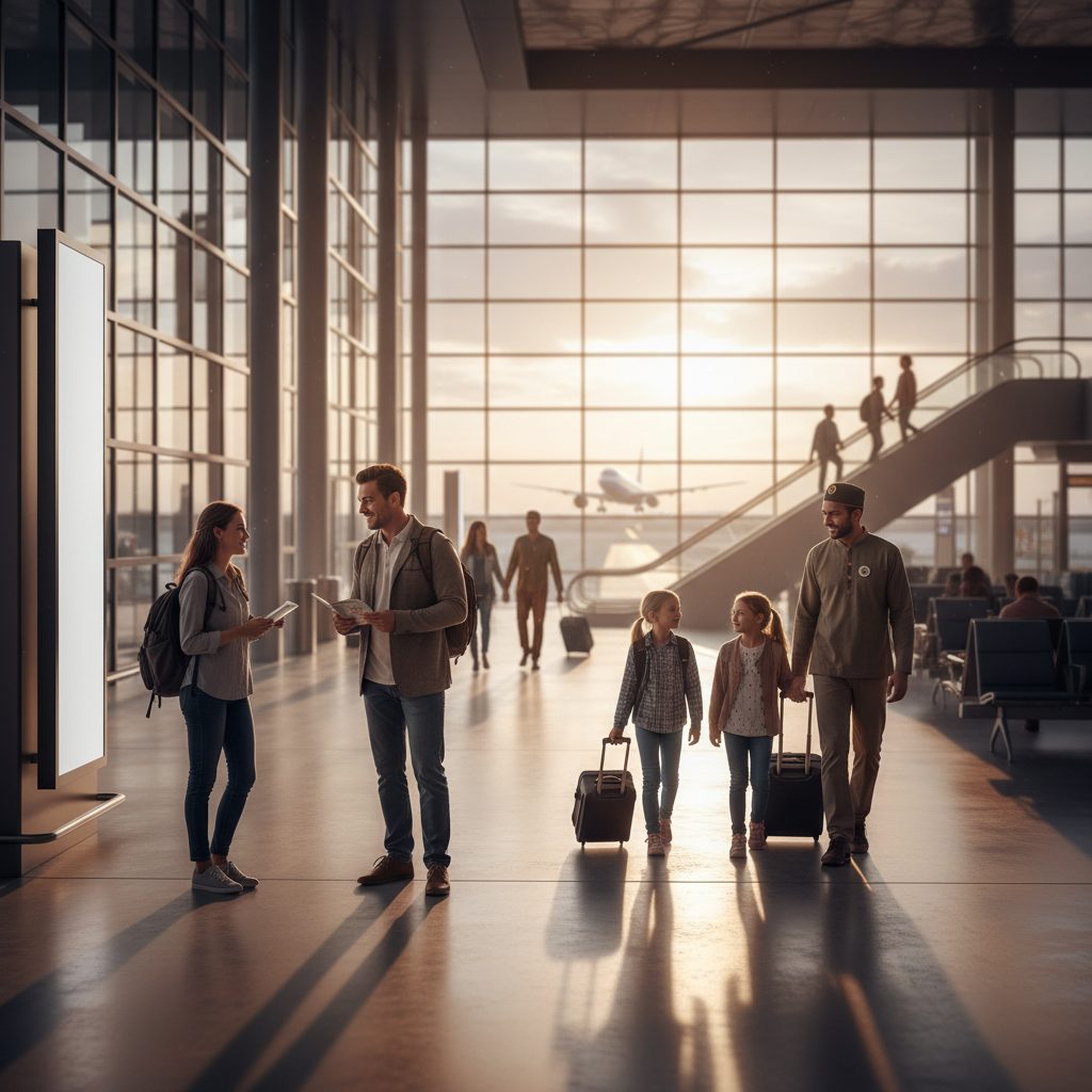 Article image for: How Do You Connect Through an International Airport? - A professional photo related to travel