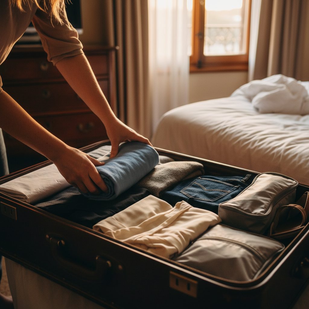 Article image for: How Do You Keep Clothes Wrinkle-Free in a Suitcase? - A professional photo related to travel