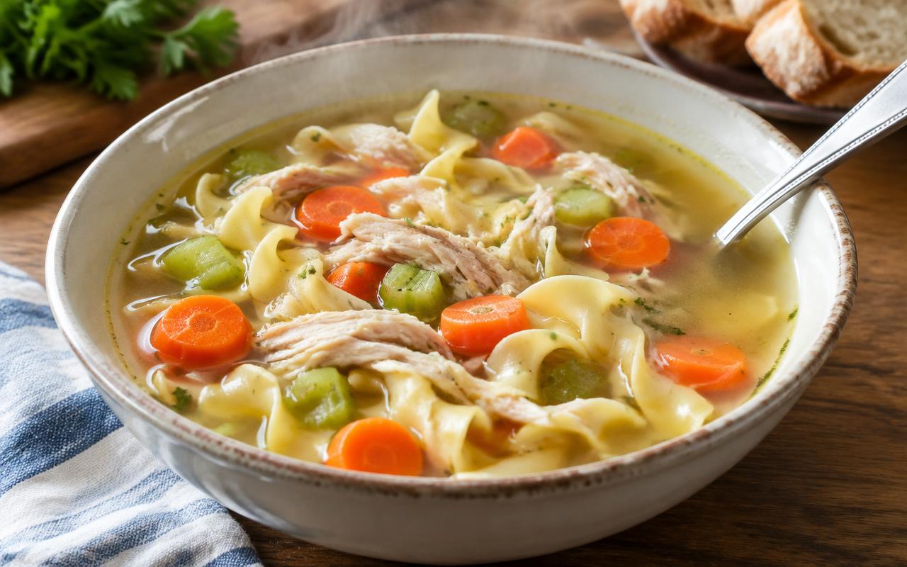 How Do You Make Chicken Noodle Soup From Scratch?