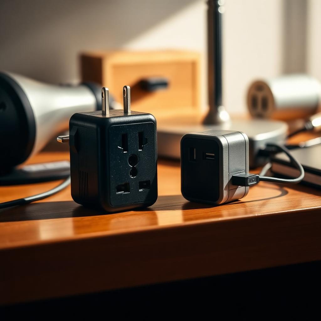Article image for: How Do You Pack a Power Adapter vs a Voltage Converter? - A professional photo related to travel