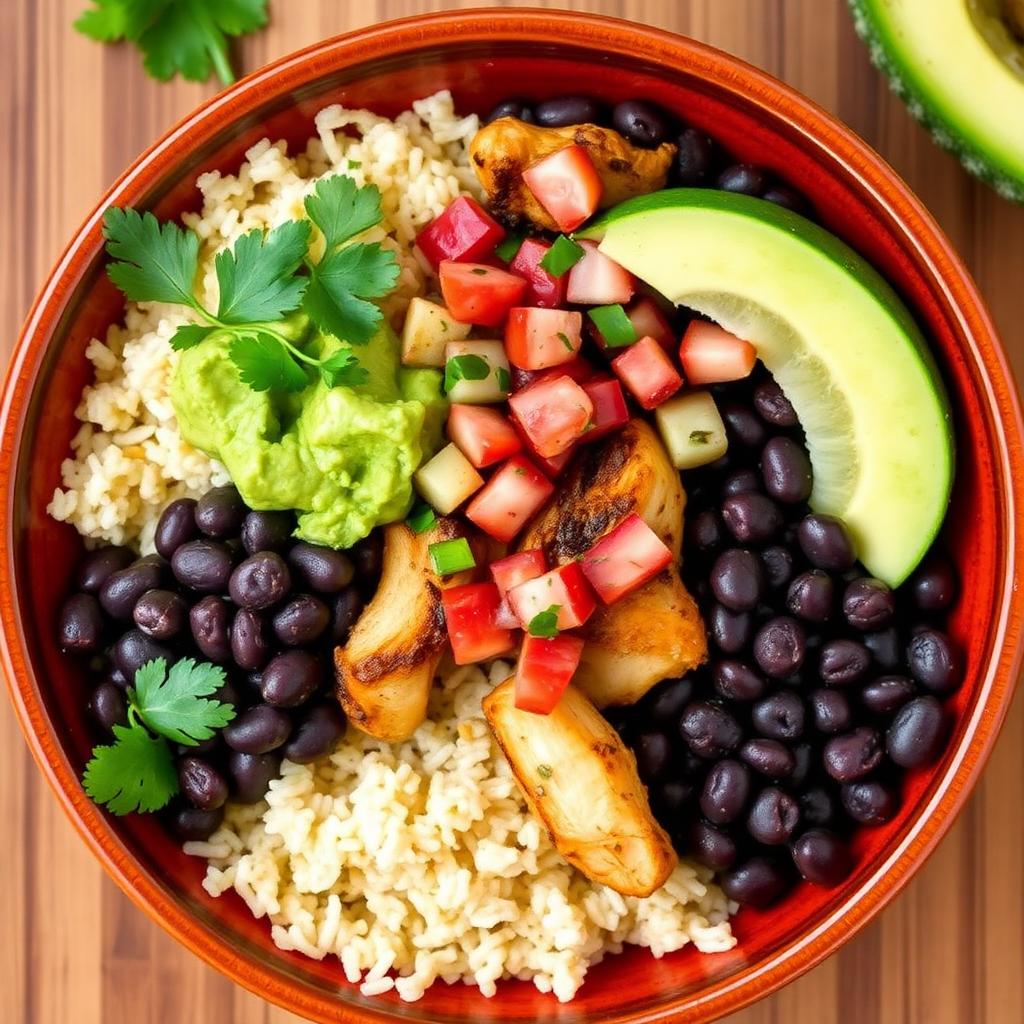Article image for: How Do I Make a Burrito Bowl at Home? - A professional photo related to food & drink
