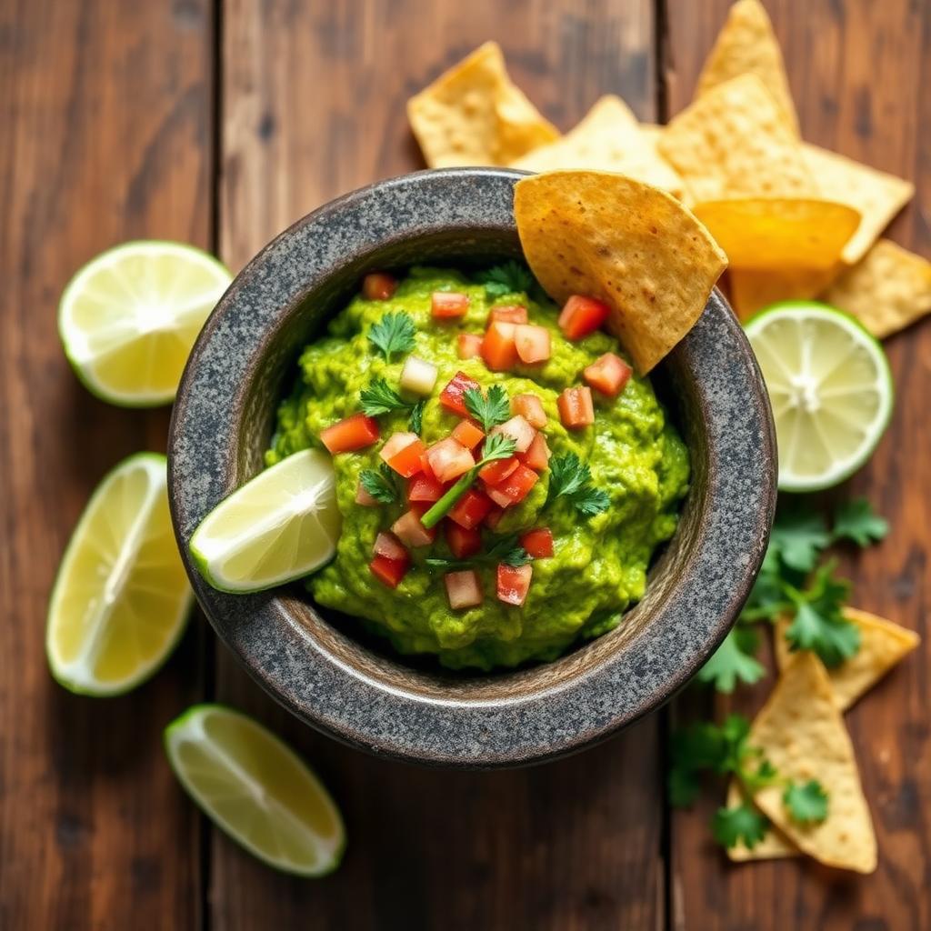 Article image for: How Do I Make Authentic Restaurant Style Guacamole? - A professional photo related to food & drink