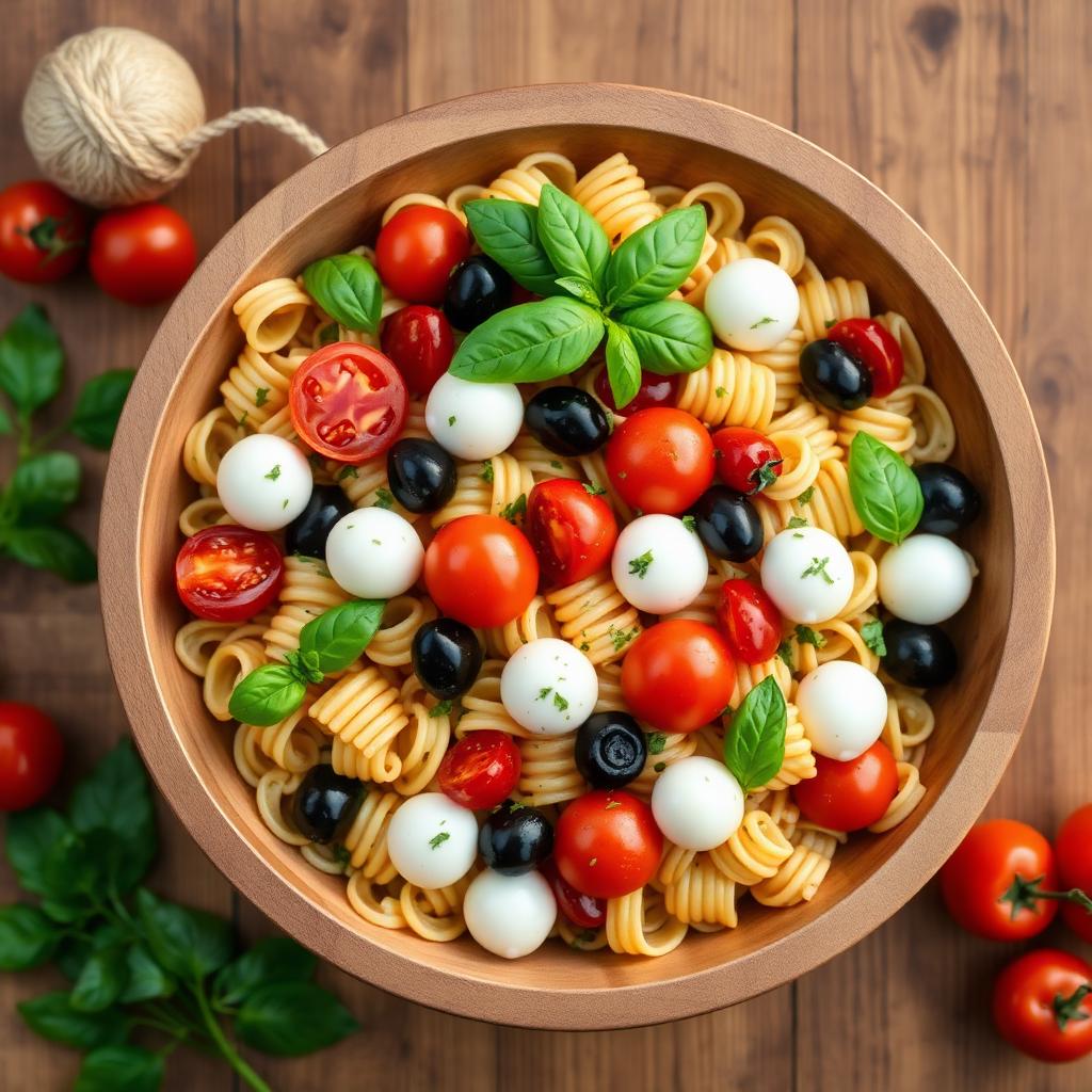 Article image for: Can Pasta Salad Be Made the Day Before? - A professional photo related to food & drink