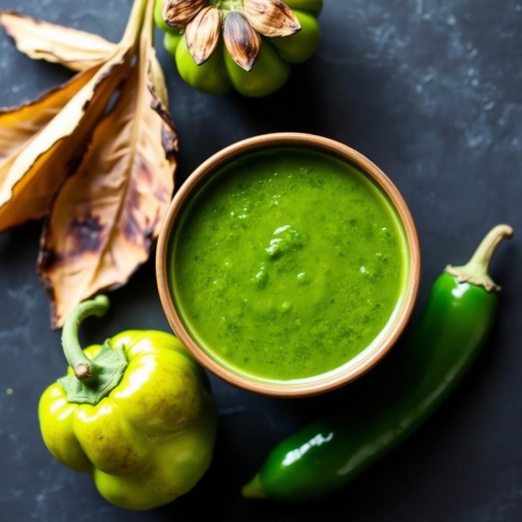 Article image for: How do I make authentic Mexican salsa verde? - A professional photo related to food & drink