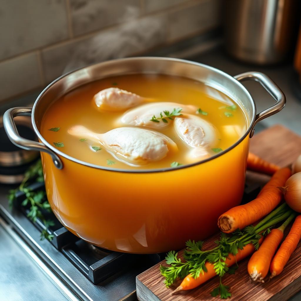 Article image for: How Do I Make Soup Stock From Scratch? - A professional photo related to food & drink