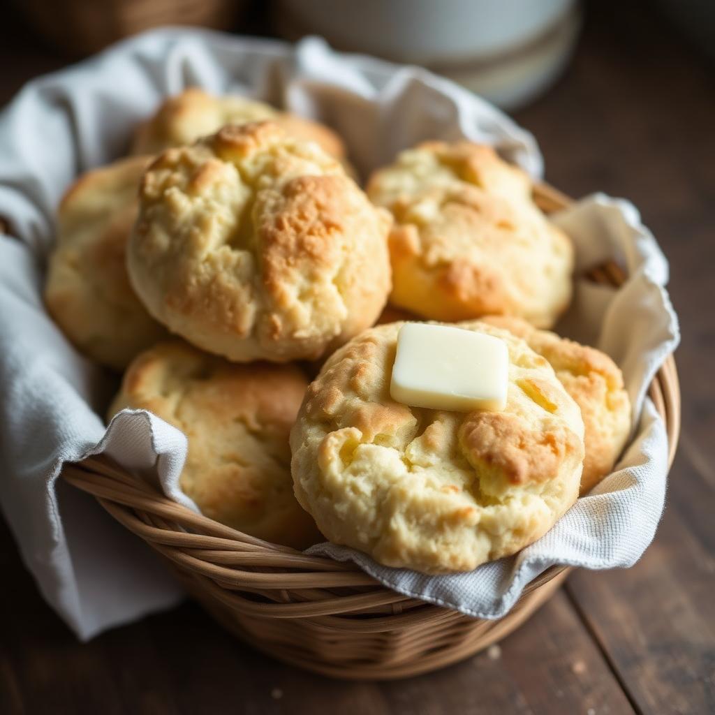 Article image for: How Do I Make Sour Cream Biscuits? - A professional photo related to food & drink