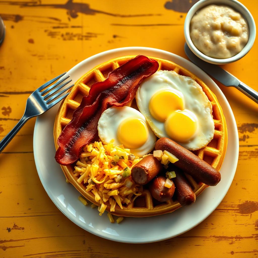 Article image for: How Many Calories Are in My Waffle House Meal? The 2026 Calculator Guide - A professional photo related to food & drink