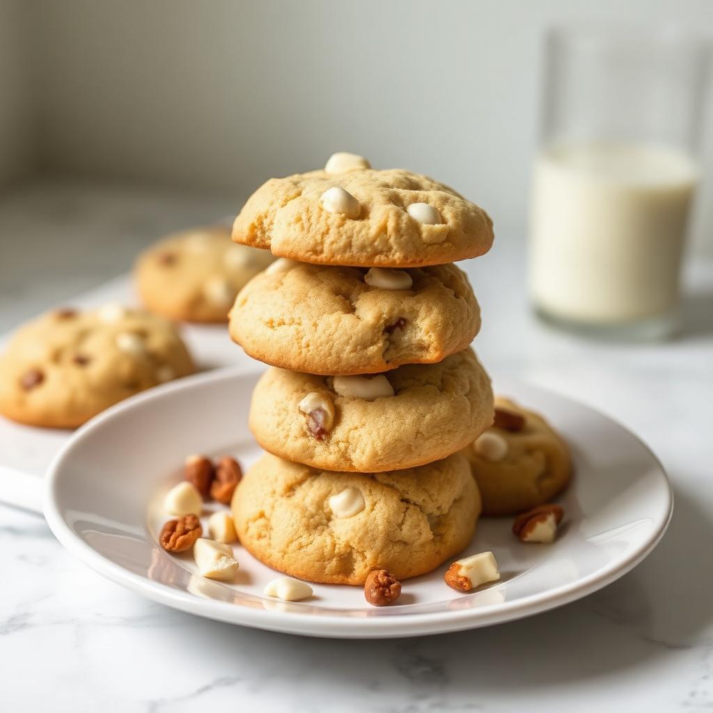 Article image for: What Is the Best White Chocolate Macadamia Nut Cookie Recipe? - A professional photo related to food & drink